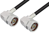N Male Right Angle to N Male Right Angle Cable 72 Inch Length Using PE-C240 Coax - PE38699-72 - Pasternack