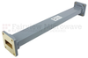WR-112 Waveguide Section 12 Inch Length Straight Using UG-51/U Flange With a 7.05 GHz to 10 GHz Frequency Range in Commercial Grade -- SMF112S-12 - Image