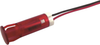 Led Panel Mount Indicator, Snap-In, Red, 8 Mm, 12 Vdc, 20 Ma, 25 Mcd, Not Rated Rohs Compliant Apem - 27X4992 - Newark, An Avnet Company