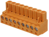 Terminal Block, Pluggable, 11Pos, 12Awg; Pitch Spacing Weidmuller - 84F466 - Newark, An Avnet Company