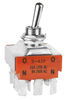 Medium Capacity Standard Size Toggle - S42F-AT402C - NKK Switches