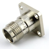 TNC Female (Jack) Connector Panel Mount Dummy Terminal Accessories, 4 Hole Flange (Panel Mount) - SC4221A - Fairview Microwave Inc.