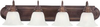 Bathroom Fixtures-Four Lights - 85946 - Light Center (The)