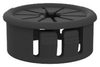 Grommet, Nylon 6.6, 1, Black; Grommet Type Essentra Components - 66AJ5040 - Newark, An Avnet Company