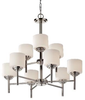 Mid. Chandeliers-Glass Up - 360095 - Capital Lighting, Inc.