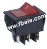 Double-poles Rocker Switch -- IRS-202-2B ON-OFF - Image