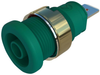 Connector, 4Mm Socket, Green, 32A, Qc Rohs Compliant Hirschmann Test And Measurement - 57AK7002 - Newark, An Avnet Company