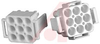 Connector, Soft Shell; Universal MATE-N-LOK II; 9; Plug; Nylon; White; 31 A - 70087357 - Allied Electronics, Inc.