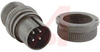 connector,metal circular,str plug,solidbkshl,size 14s,4 #16 solder pin contact -- 70143525