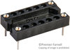 Dip Socket, 4 Position, Through Hole; No. Of Contacts Amp - Te Connectivity - 16M3979 - Newark, An Avnet Company