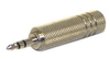 Stereo 3.5mm Plug to Stereo Standard Phone (1/4') Jack Audio Adapter -- MPS-SPJS