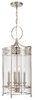 8994-PN Foyer/Hall Lanterns-Glass w/Frame - 449993 - Capital Lighting, Inc.