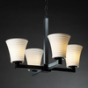 POR-8829-20-SAWT-MBLK Mid. Chandeliers-Glass Up - 670630 - Capital Lighting, Inc.