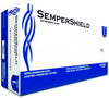 Sempermed SemperShield SSNF Blue Large Synthetic Nitrile Rubber Powder Free Disposable Gloves - Medical Grade - Rough Finish - 019019-09104 - 019019-09104 - R. S. Hughes Company, Inc.