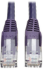 Cat6 Gigabit Snagless Molded Patch Cable (RJ45 M/M) - Purple, 10-ft. -- N201-010-PU