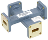 50 dB WR-42 Waveguide Crossguide Coupler with UG-595/U Square Cover Flange from 18 GHz to 26.5 GHz in Copper Alloy - FMWCP1042 - Fairview Microwave Inc.