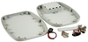 Enclosure, Tablet, Abs, Grey; Enclosure Type Hammond - 17X8011 - Newark, An Avnet Company