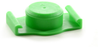 Fisnar QuantX™ 8001037 Syringe Barrel End Cap Green 30/55 cc -- 8001037-20
