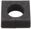 Cable Grommet, Open, Tpe, Black; Grommet Type Weidmuller - 93AC6832 - Newark, An Avnet Company