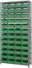Open Shelving, 13Shelves, 48Bins, Green; Shelving Unit Type Quantum Storage - 44AC8822 - Newark, An Avnet Company