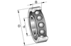 Super Precision Angular Contact Bearings - HCS71917-E-T-P4S-QUM - Pacific International Bearing, Inc.
