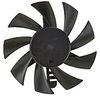 0.96 Watt (W) Power PLA08015B-R Series Type R Frameless Fan -- PLA08015B12L-R - Image