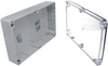 Enclosure, Wall Mount, Pc, Grey/clear; Enclosure Type Bud Industries - 22AJ1386 - Newark, An Avnet Company