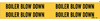 Self-Sticking Vinyl Pipe Marker - 7030-4 - Brady Corporation
