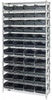 Open Wire Shelving, 12Shelves, 44Bin/blk; Shelving Unit Type Quantum Storage - 44AC8079 - Newark, An Avnet Company