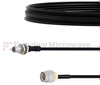 Slide-On BMA Plug Bulkhead to SMA Male Cable FM-SR086TBJ Coax in 60 Inch - FMCA1567-60 - Fairview Microwave Inc.