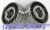 2 Sealed Bearing 6202-8-2RS 1/2 - kit965 - NationSkander California Corporation