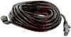 Cord, Patch; 25 ft.; Cat 6; Booted; Black - 70121188 - Allied Electronics, Inc.