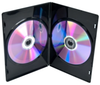 2 disc slimline dvd case - 7mm black -- 3876 - Image