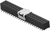 Conn, Rcpt, 44Pos, 2Row, 1Mm, Smt Rohs Compliant Te Connectivity - 74AJ8759 - Newark, An Avnet Company