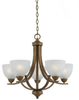 33283-AG Mid. Chandeliers-Glass Up - 373848 - Capital Lighting, Inc.