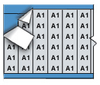 Solid Letters & Numbers Wire Marker Card - AF-A1-PK - Brady Corporation