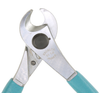 Excelta Three Star Cable / Tubing Cutter Shear Steel Shear Cutting Plier 51I-6 - 6 in Length - Foam Cushion Grip - EXCELTA 51I-6 - R. S. Hughes Company, Inc.