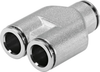Push-in Y-connector - NPQH-Y-Q8-E-P10 - Festo Corporation