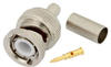 BNC Male (Plug) Connector for RG55, RG141, RG142, RG223, RG400 Cable, Crimp/Solder - FMCN1567 - Fairview Microwave Inc.