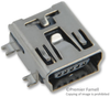 Mini Usb, 2.0 Type B, Receptacle, Smt; Usb Connector Type Keystone - 22M3569 - Newark, An Avnet Company