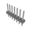 Headers, Male Pins - 612-MTMM-107-06-T-S-220-ND - DigiKey