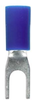 Terminal, Fork Tongue, #10, Blu, 14Awg; Product Range Molex - 94C7852 - Newark, An Avnet Company