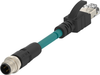Sensor Cord, 4P M12 Plug-Rj45 Plug, 7M Rohs Compliant Te Connectivity - 66AJ8306 - Newark, An Avnet Company