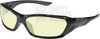 Crews ForceFlex Safety Glasses with Black Frame and Amber - FF124 - Safety Glasses USA