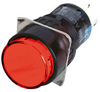 Switch, Pushbutton, Miniature, LED Illuminated OILTIGHT ENCLOSURE, RED - 70173238 - Allied Electronics, Inc.