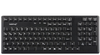 Robust Induproof 2 Silicone Keyboard In Black Colour -- TKG-105-IP68-BLACK - Image