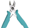 Excelta Five Star Round Diagonal Flush Carbon Steel Flush Cutting Plier 7242E - 5 in Length - Foam Cushion Grip - EXCELTA 7242E - R. S. Hughes Company, Inc.