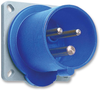 Conn, Mains Socket, 32A, 250V, Blue; Current Rating Abb - 41X2763 - Newark, An Avnet Company
