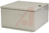 Enclosure;NEMA12,13,4;Steel;SingleDoor;Gray;1/4TurnLatch;Incl.Panel;12x12x6in - 70166771 - Allied Electronics, Inc.