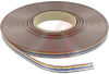 Cable, Flat Ribbon, 10 Conductor, 28AWG, Stranded, PVC, 300V, Color Coded - 70216279 - Allied Electronics, Inc.